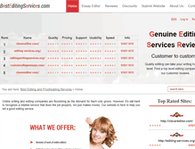 Tablet Screenshot of besteditingservices.com